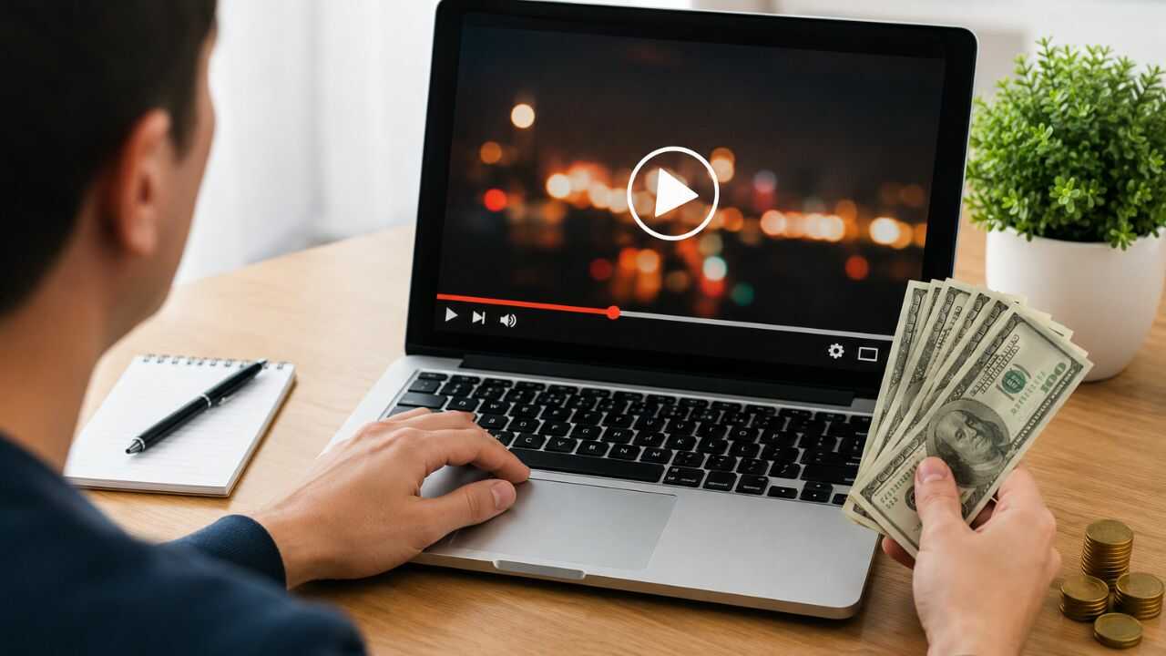 Перегляд відео за гроші на ноутбуці – тест популярних сайтів для заробітку онлайн