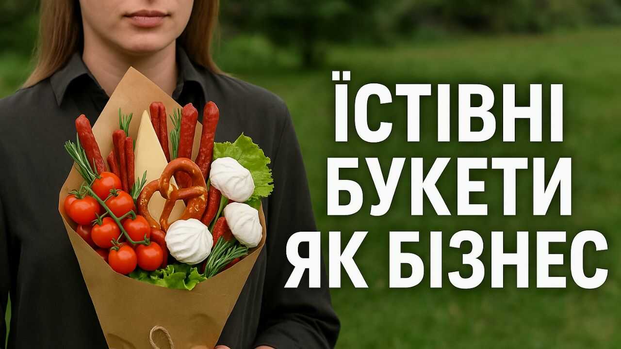 Їстівні букети як бізнес